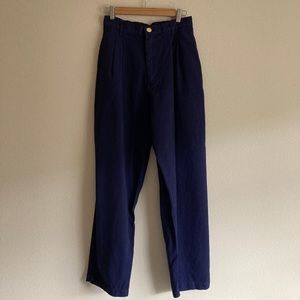 Lightweight Navy Trousers